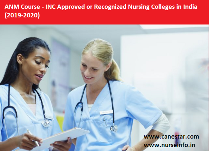 ANM COURSE APPROVED COLLEGES 2019-2020