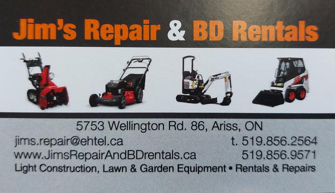 Sales And Service Snow Blower Jim s Repair Rockwood On N0b