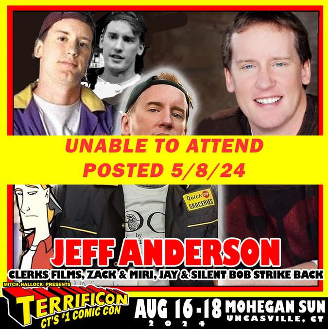 anime, film, movie and tv guests for TERRIFICON CONNECTICUT