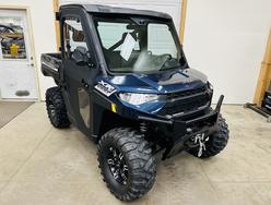 Ranger XP 1000 Full Cab Heat Winch Blinkers "Steel Blue"