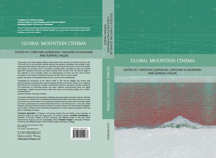 The first academic book to approach mountain film culture from transgeneric, transnational, ecocritical and transmedial perspectives. Cover image Weathered Peak: Dawn @ Orfhlaith Egan