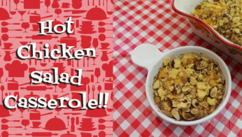 Hot Chicken Salad Casserole Low Carb Keto Friendly Recipe, Noreen's Kitchen