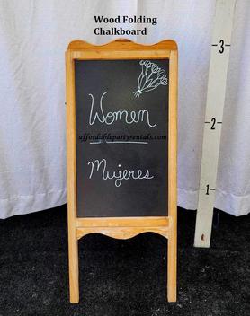 party rental easel