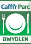 Bwydlen Cymraeg a Saesneg Caffi'r Parc