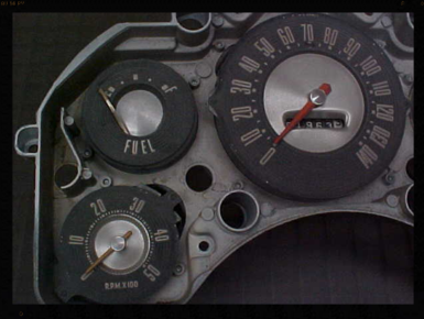 1957 Ford Thunderbird Gauges