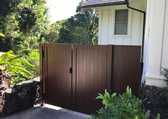 Island Style Gates, Aluminum Gates, Aluminum gates Hawaii, custom aluminum gates , Privacy Gates Oahu, Modern Aluminum Gates