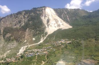 Barpak Nepal where the April 2015 struck