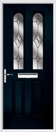 2 Panel 2 Arch Composite Door fusion glass