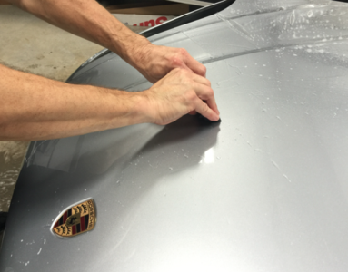 Clear Bra Paint Protection Installation