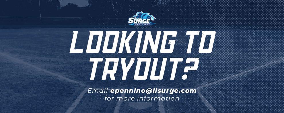 Looking to tryout? Email epennino@lisurge.com for more information