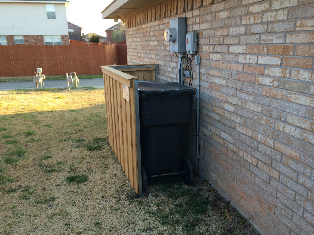 Hide a Cart Bin Storage