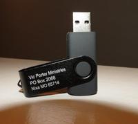 Image of flash drive containing ISW Curriculum