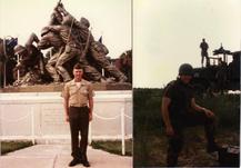 Laird Cole in Marine Corps Uniforms