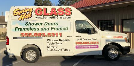 custom glass and mirror Spring Hill fl