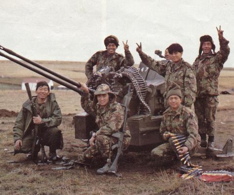 Gurkhas in the Falklands War 1982