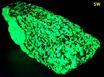 SW LW UV fluorescent WILLEMITE, FRANKLINITE, ZINCITE, Franklin Mine, Franklin, Franklin Mining District, Sussex County, New Jersey, USA - for sale
