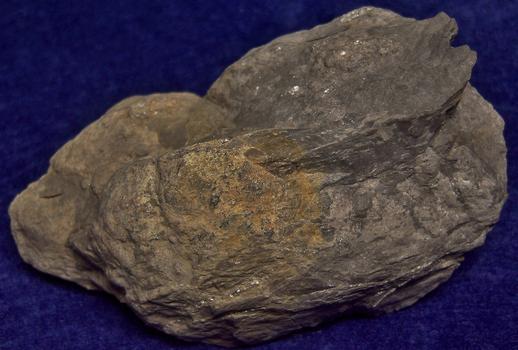 fluorescent CALCITE and CELESTINE, Rt 13 Roadcut, Chittenango Falls, Fenner Township, Madison County, New York, USA