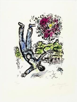Marc Chagall Le Bouquet De L'Artiste