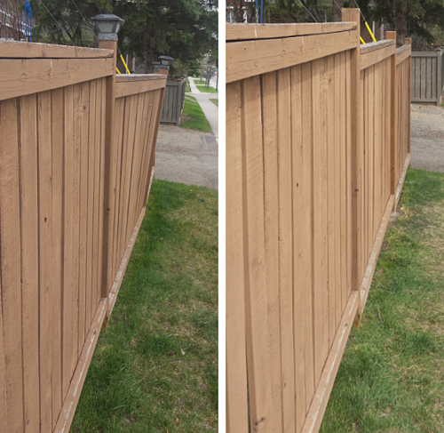 Wood Fence and Gate Repair | FT Property Services Inc. | Calgary, Alberta