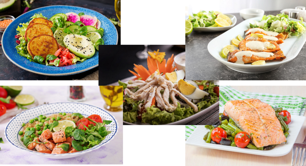 Healthy plates