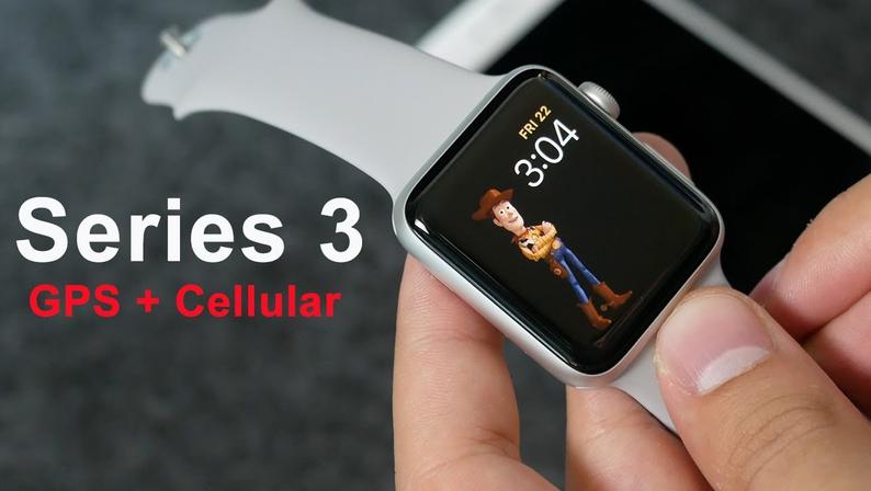 three cellular apple watch