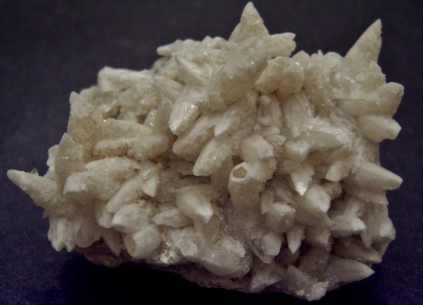 SW LW fluorescing CALCITE - Minerva No. 1 Mine (Ozark-Mahoning No. 1 Mine), Ozark-Mahoning Group, Cave-in-Rock Sub-District, Illinois - Kentucky Fluorspar District, Hardin County, Illinois, USA