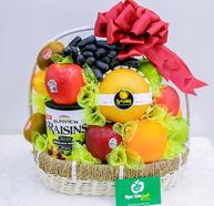 Giỏ hoa quả nhập khẩu 1,2 triệu đồng