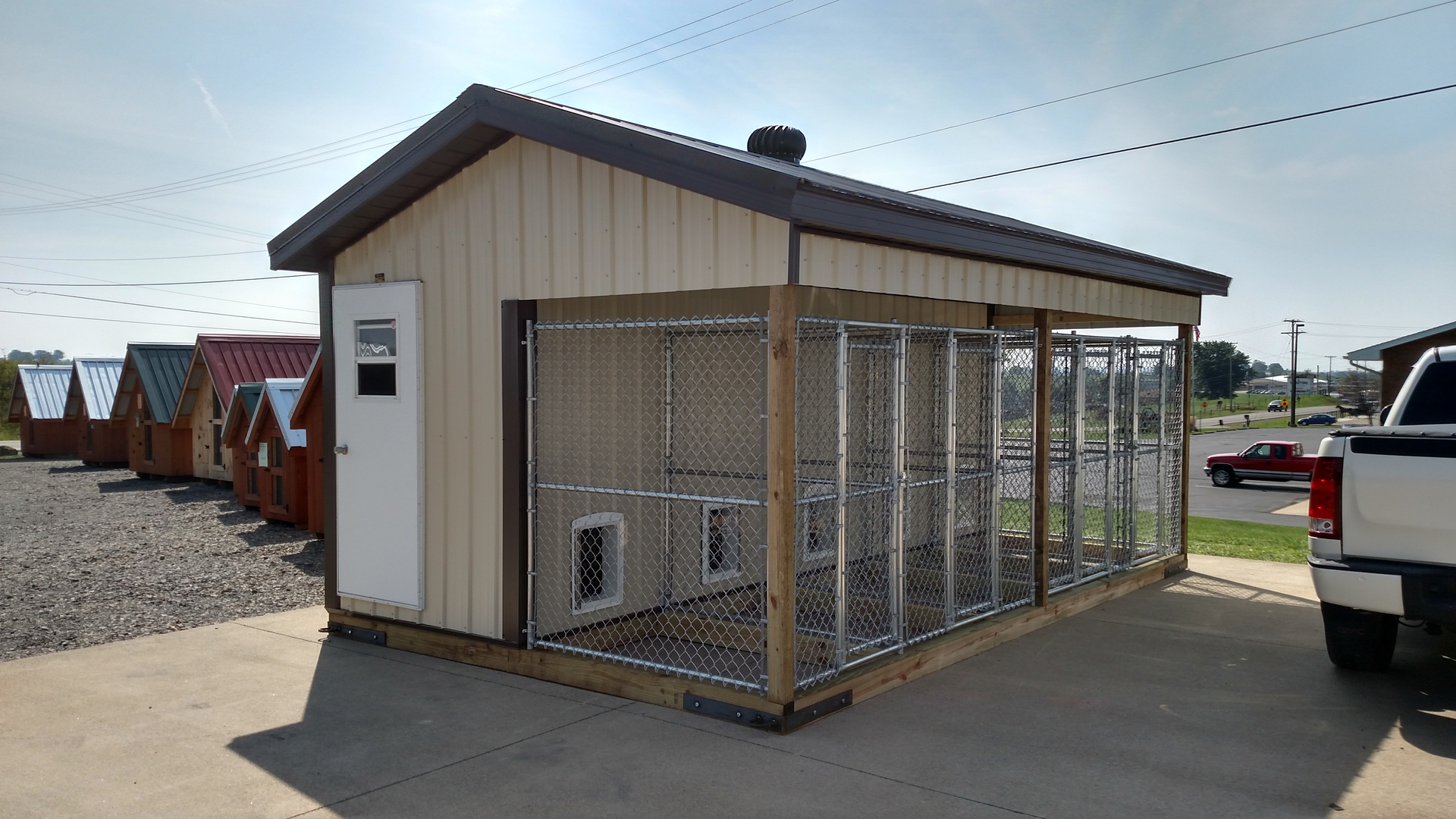 Custom dog kennels outdoor hotsell