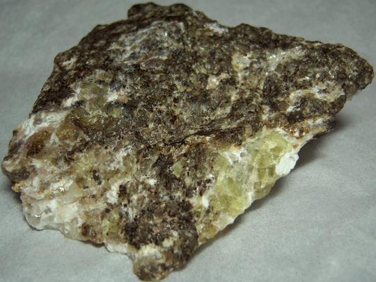 STEENSTRUPINE with fluorescing tenebrescent SODALITE, AEGIRINE ACMITE - Taseq Slope (Tasseq Slope, Taseq area), Ilímaussaq complex, Narsaq, Kujalleq (Kitaa Province - West Greenland), Greenland, Denmark - ex Tom Pankratz