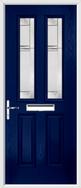 2 panel 2 square composite door regal corenet glass