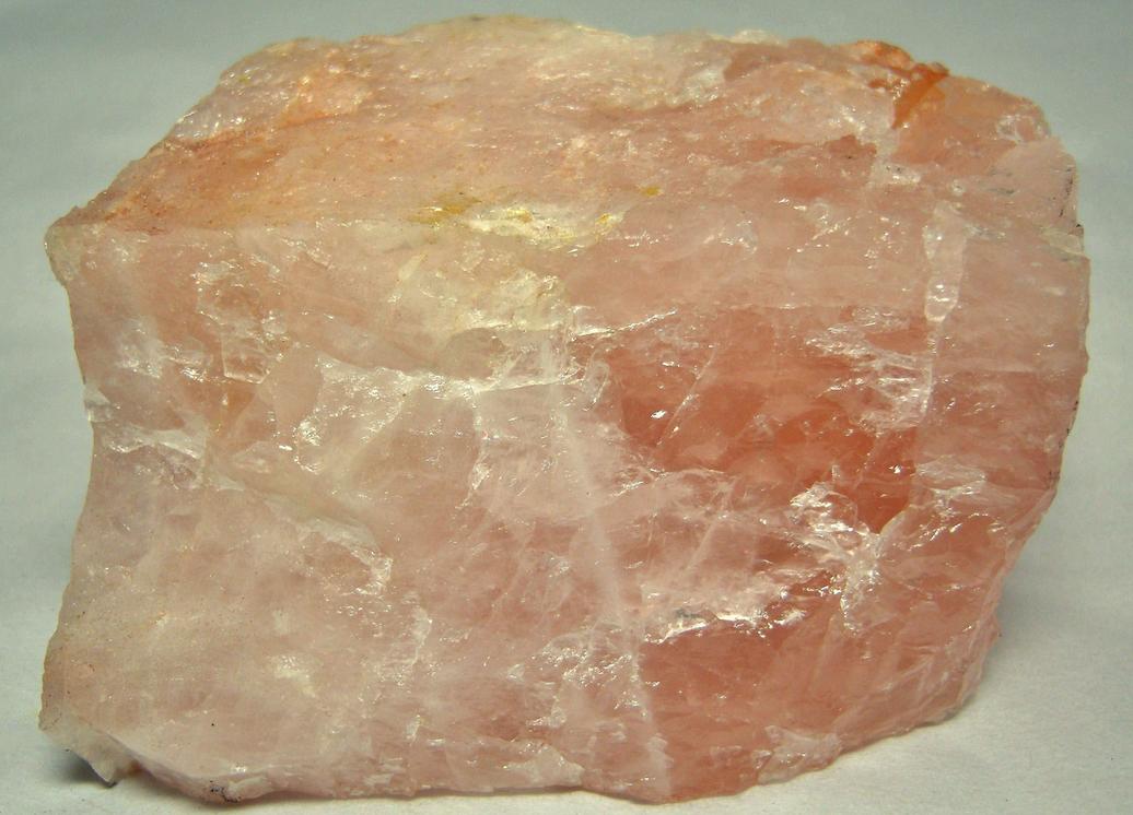 ROSE QUARTZ - Lyndoch Township (Hines Mine), Renfrew County, Ontario, Canada - ex Harold D. Levey "Mineral Hill"