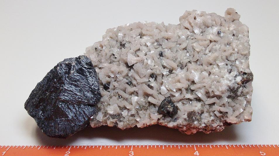 Sphalerite & Dolomite crystals Tri-State District, Cherokee Co., Kansas