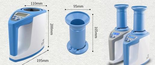 Grain moisture meter for maize milling machine