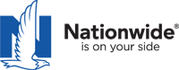 Nationwide Logo, with N and Eagle and "is on your side."