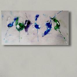 acrylic painting, wine glasses, painting of wine, abstract painting