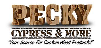 Pecky Cypress & More Logo