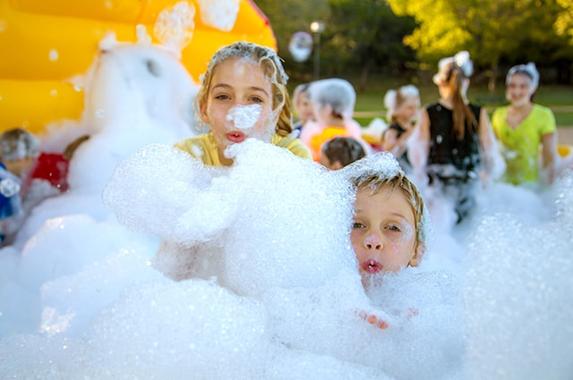 Foam Parties Scented Foam Barg N Bouncers Clearwater Florida