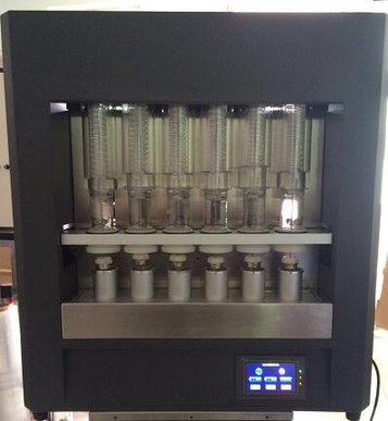 the photo of ST11 crude fiber tester for maize flour processing line