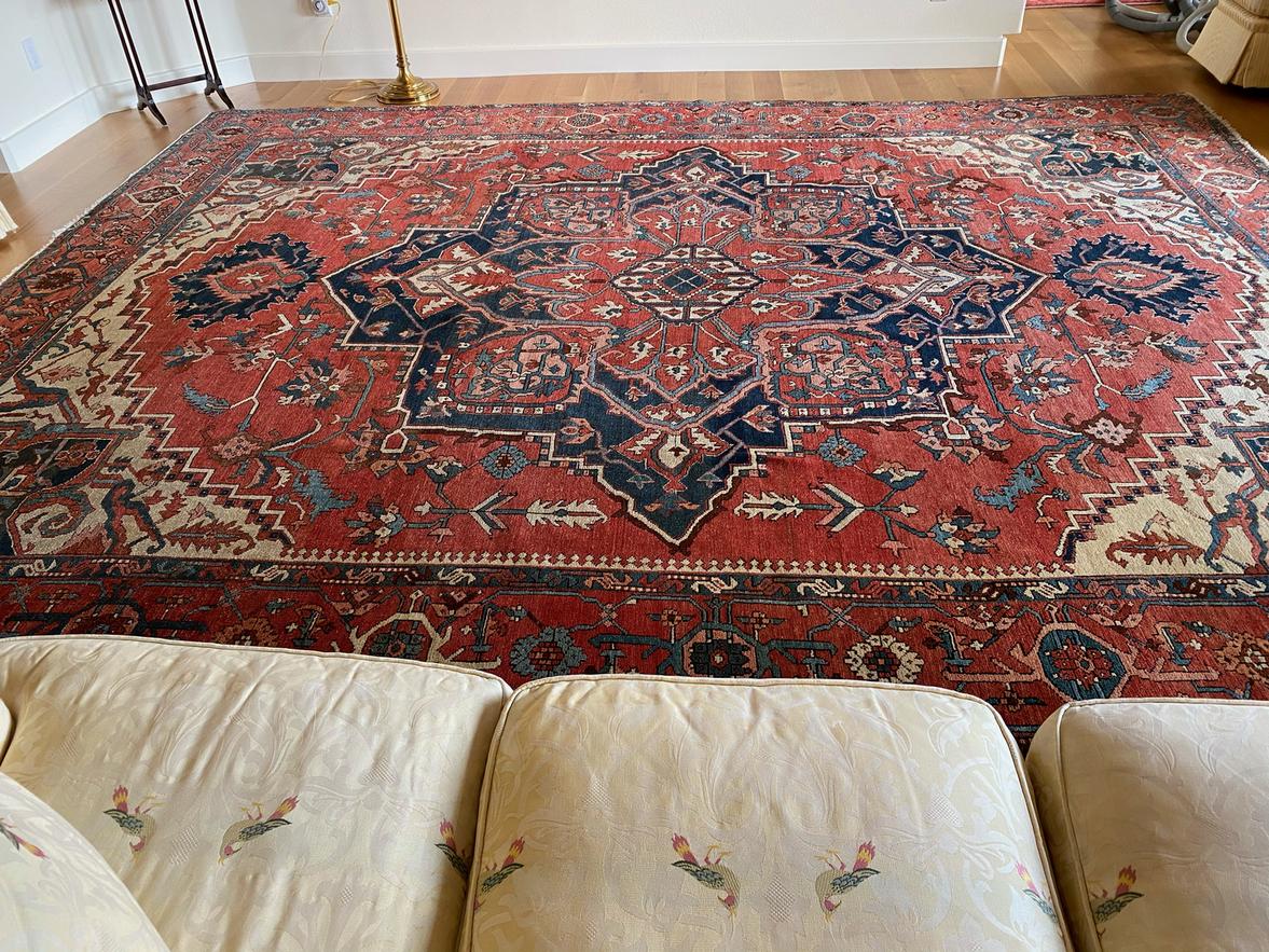 Persian Serapi rug