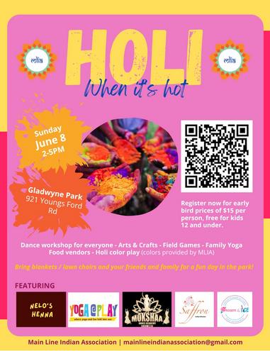 Holi 2025 Registration