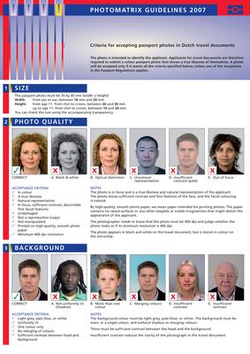 Aruba Passport and Visa Photo Requirements