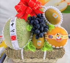hoa quả nhập khẩu, giỏ hoa quả, lẵng hoa quả