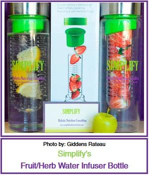 Simplify Water Infuser Bottle