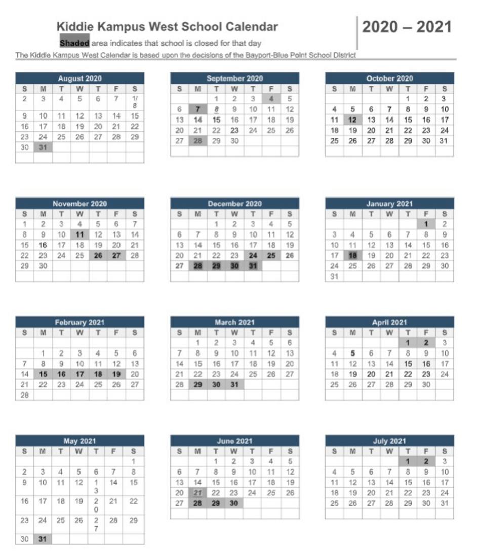 Calendars