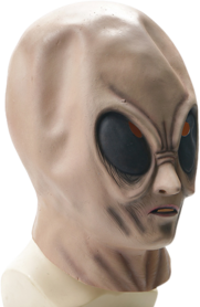 Alien Latex Fun Costume Mask Ideal for Parties, Halloween and fancy dress.