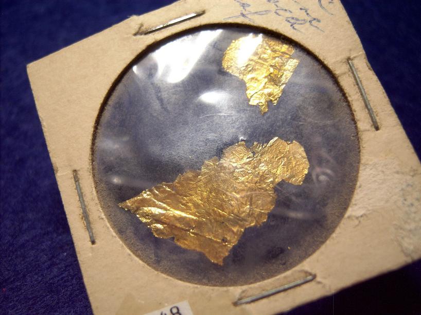 GOLD leaf - ex J and E Greene - unknown location
