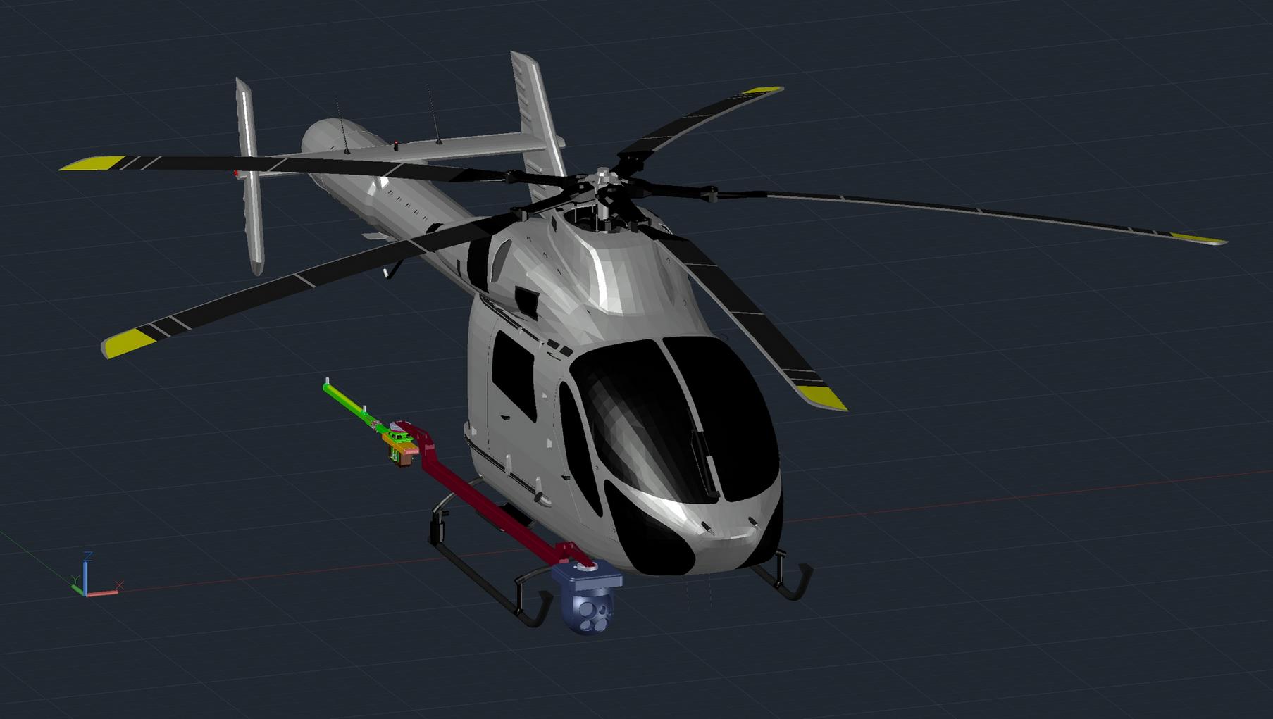 Geospace helicopter LiDAR