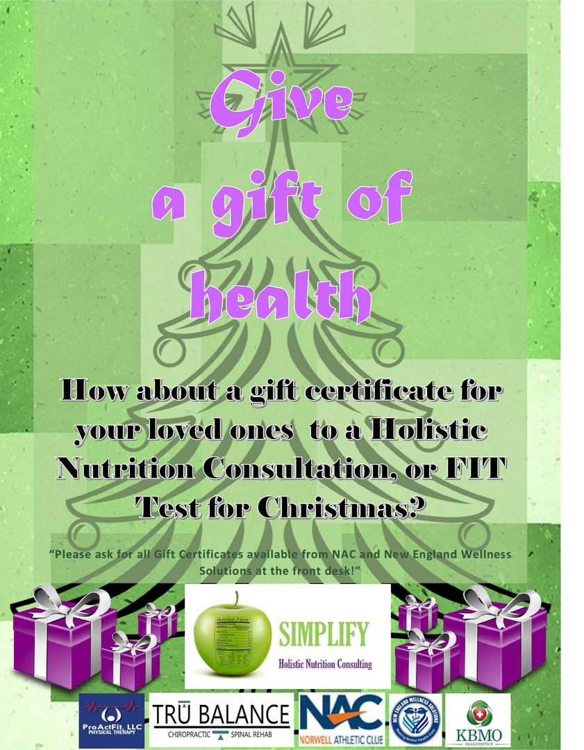 Give a Gift of Health