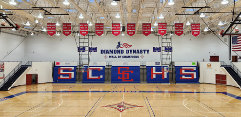 wall and floor adhesive vinyl signage