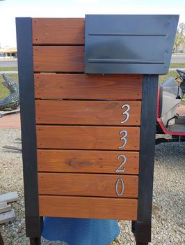 midcentury modern mailbox